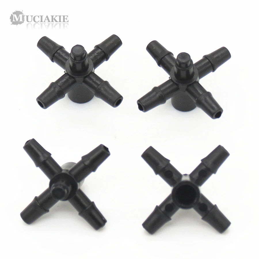 Muciakie 10 шт. колючей адаптеры соединительные соединители для Redmi 3/5 мм водяной шланг для капельного полива для полива и орошения фитинги