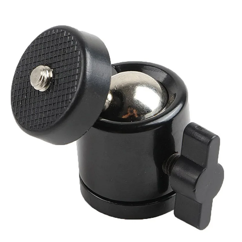 2PCS 1/4 inch Mini Tripod Ball Head Bracket Holder Mount Ballhead for DSLR Camera | Электроника