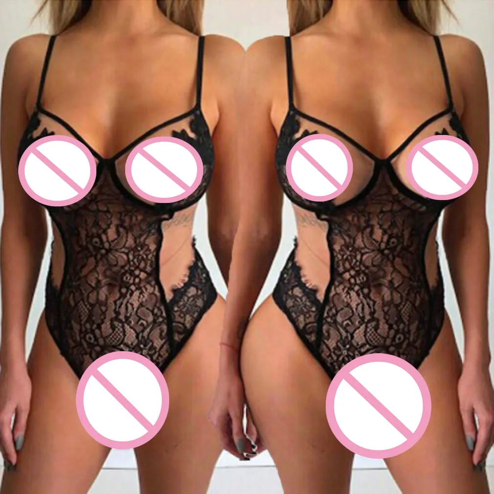 Женское кружевное сексуальное нижнее белье ночное g стринги Babydoll платье для сна