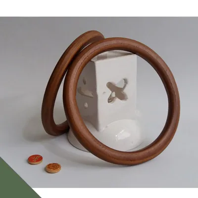 nature 14 cm 5 пар = 10 штук, 3 цвета, 11 см, 14 см, деревянное круглое кольцо, деревянные вязаные сумки, ручные сумки, деревянная сумка, кошелек, круглые ручки - Цвет: nature 14 cm