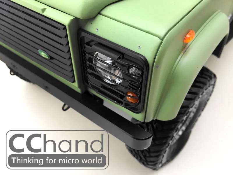 CCHand передняя лампа Защита Набор черный для D90 D110 RC автомобиль игрушка|Детали и