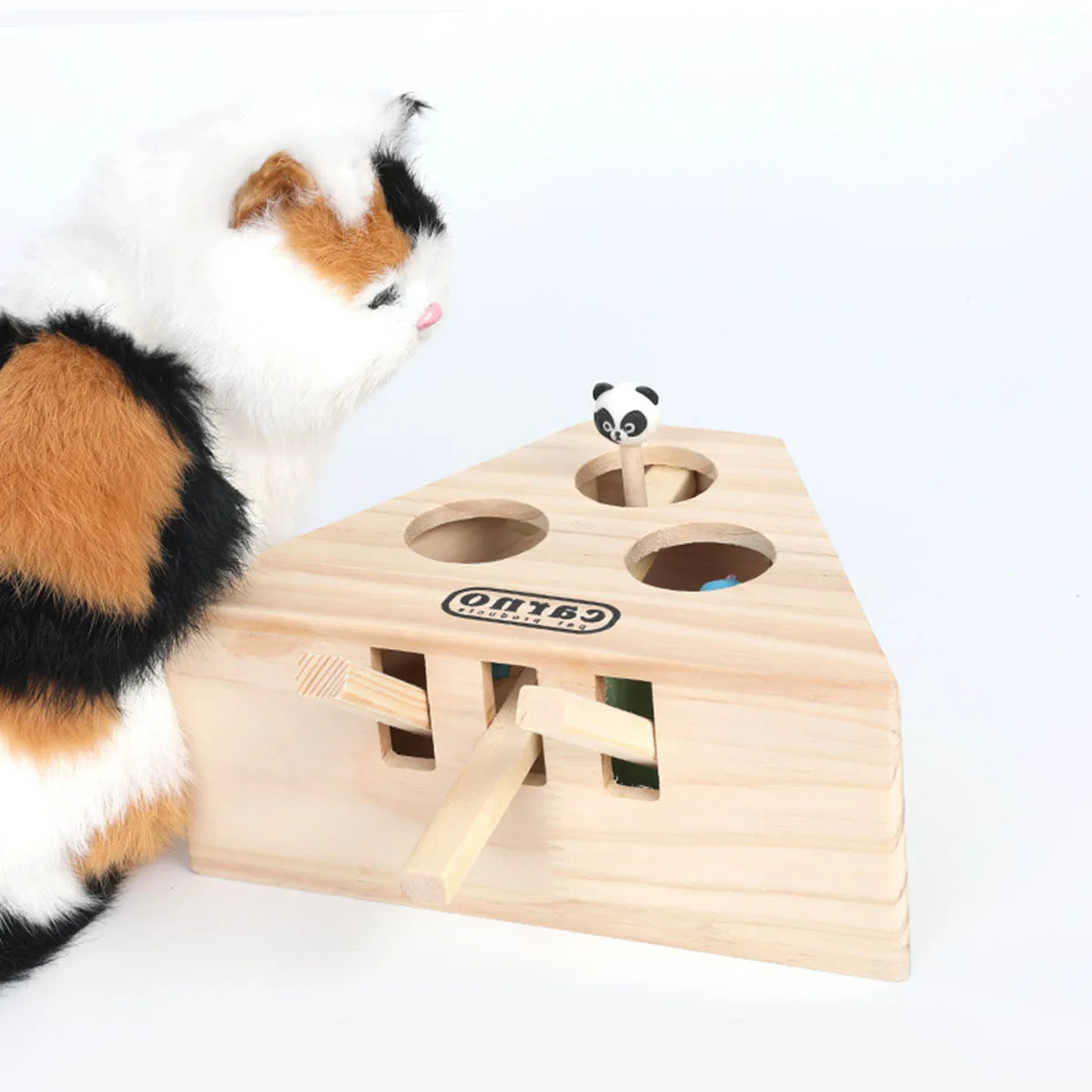 

Cat Interactive Toys Whack Mole Mouse Exercise Toy Whack Mole Mouse Cat Interactive Toy Cat Toy Hitting The Hamster Pet Supplies