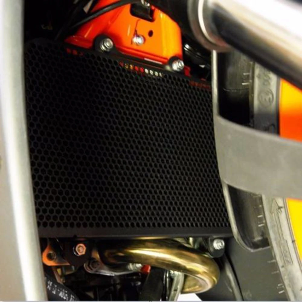 Аксессуары для мотоциклов Черная защитная решетчатая крышка радиатора KTM