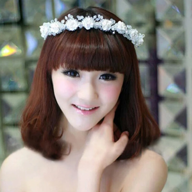 Роскошные свадебные аксессуары для волос модная свадебная повязка на голову с