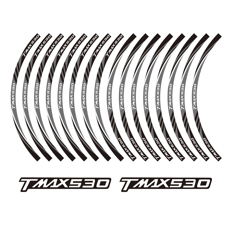 KODASKIN мотоцикл 2D эмблема круглый стикер наклейка большой обод колеса для TMAX 530 стандартный выпуск