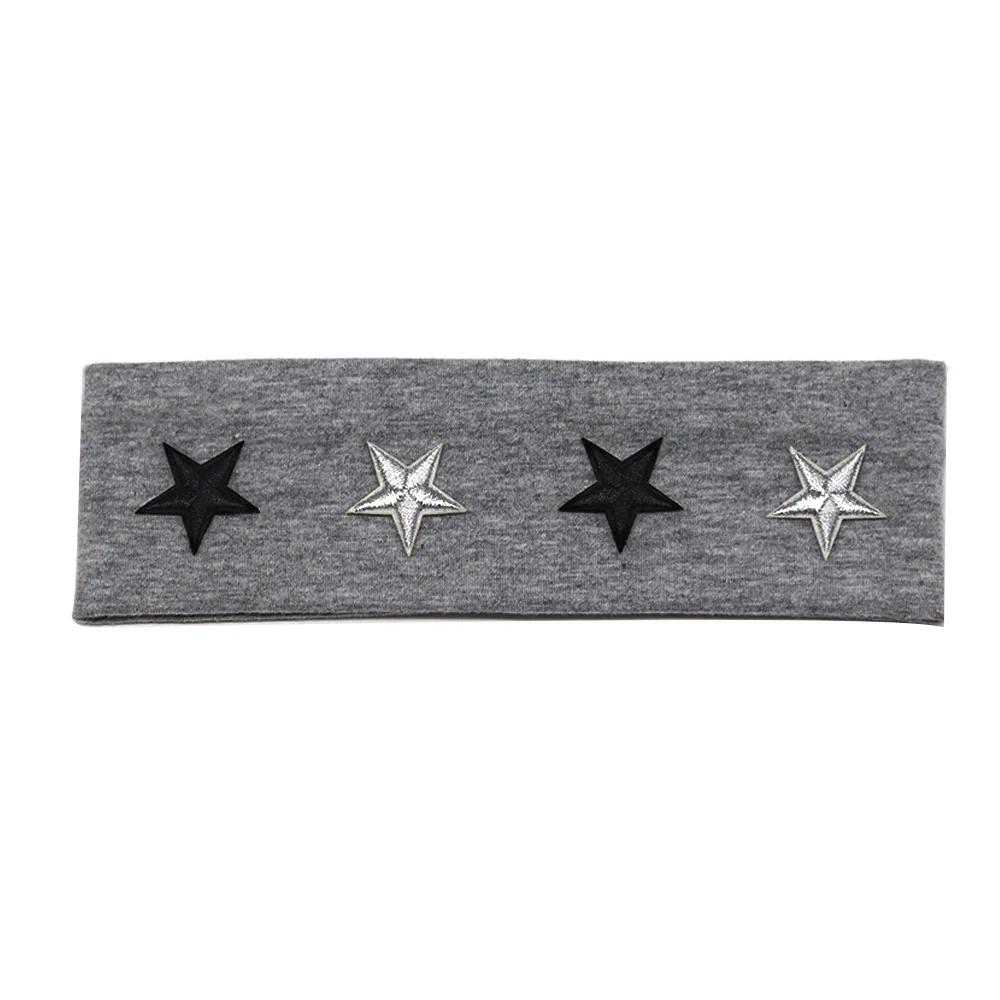 Summer Kids New Star Headband Baby Girls Boys DIY Stars Headbands for Fashion Cotton Flat Head Band Hair Accessories |