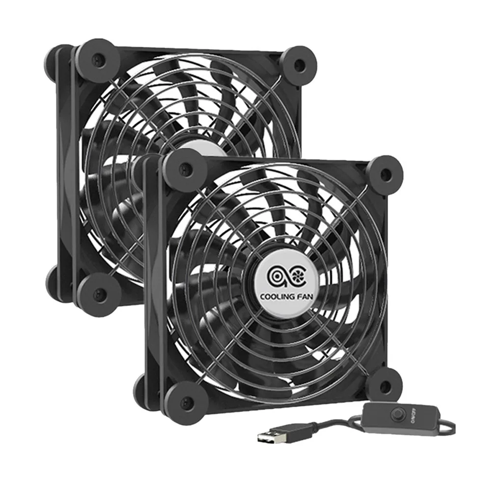 120mm PC Computer 16dB Ultra Silent Fan Heatsink Cooler Cooling w/ Anti-Vibration Rubber,12CM Fan For Computer Cabinet Cooling