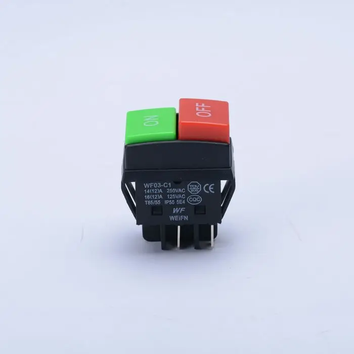 5 шт. клавишный переключатель KCD4 WF03 C1 ON OFF botao start stop de Control duplo красный|kcd4 rocker switch|kcd4