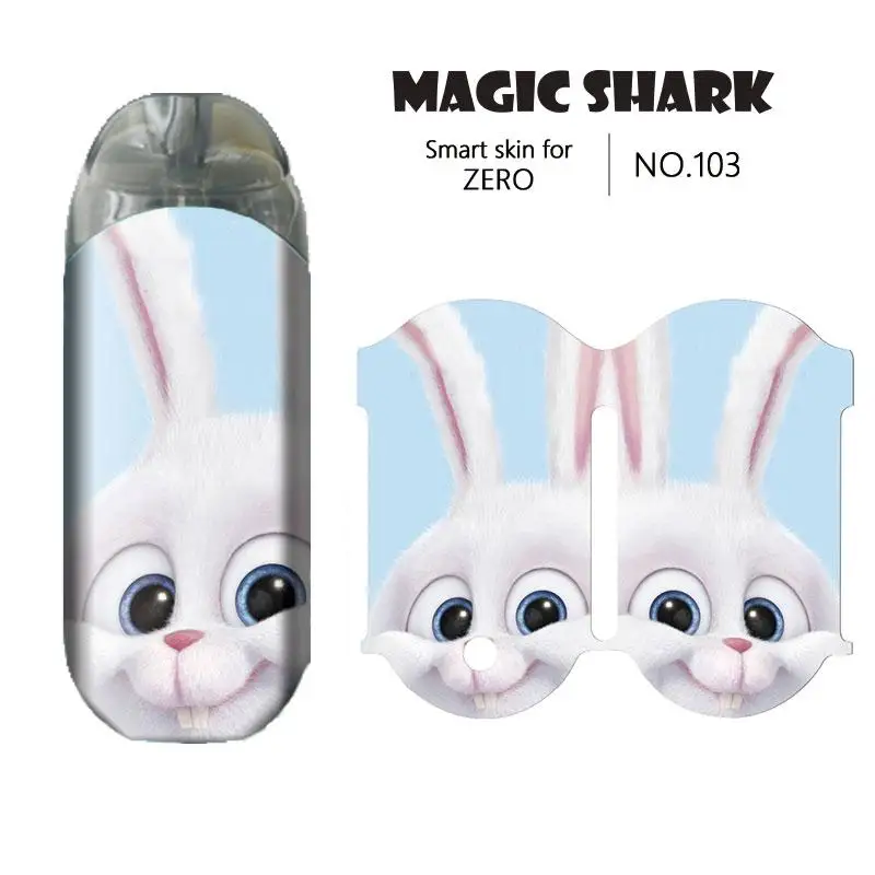 Чехол Magic Shark Starfish с красочными каплями воды милый кролик Creed стикер для девочки