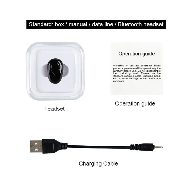 S520 Bluetooth наушники мини беспроводные BT 4 1 Невидимый гарнитуры геймера стерео