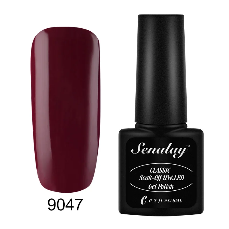 47 SENALAY Гель-лак набор для маникюра UV Vernis полуперманентное верхнее покрытие гель-Лаки лак для ногтей лампа Лаки лак для ногтей праймер - Цвет: 47