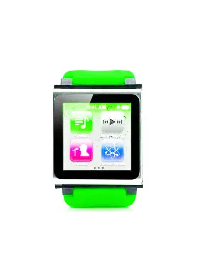 Мультисенсорный ремешок для наручных часов, браслет для iPod Nano 6 6th 6g, силиконовый ремешок для наручных часов