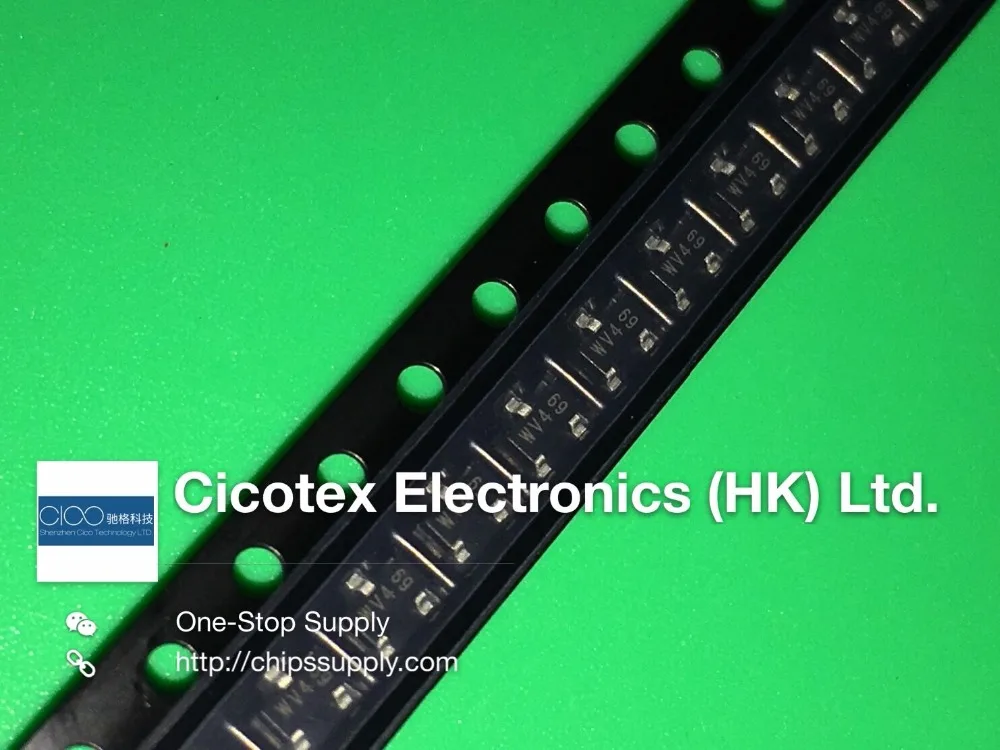 

100 шт./лот BAT54S Schottky барьер диод SOT-23 WV4
