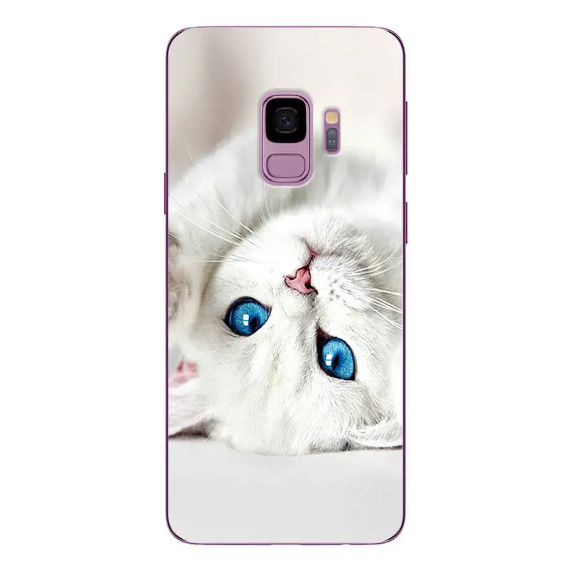 For Samsung Galaxy S9 Case 5.8&quot Phone Back Cover Painted Cases Plus S 9 Protection Shell | Мобильные телефоны и