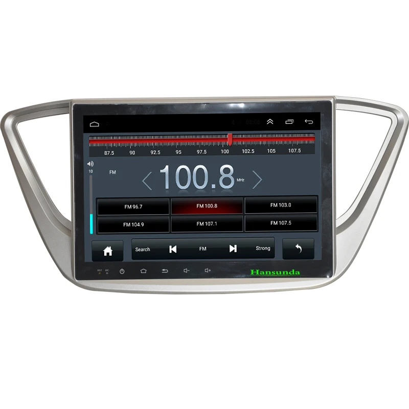 Автомобильный dvd плеер HD 1024*600 для нового Hyundai Verna/Solaris/Accent 2016 2017 с 3G 4G WIFI BT SWC GPS