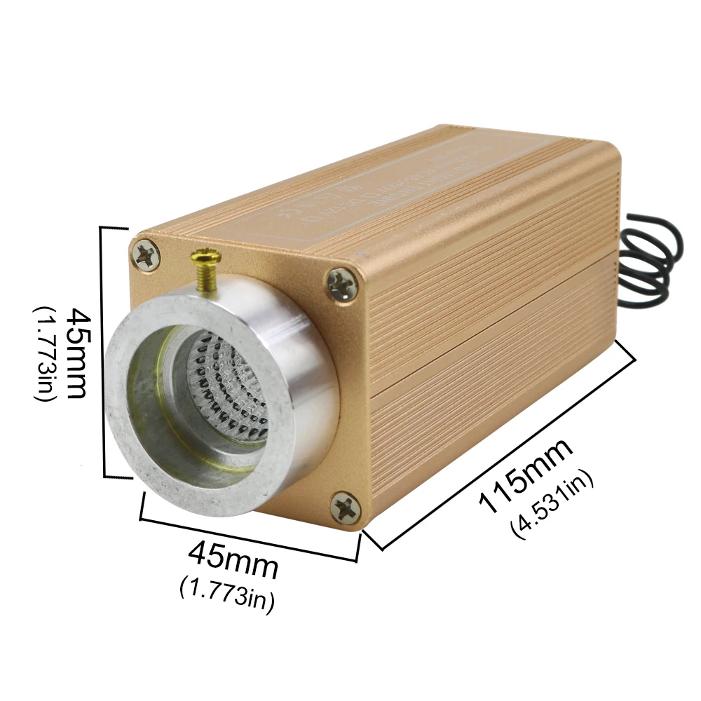 9W RGB LED волоконно оптический драйвер двигателя с 18key RF пульт дистанционного