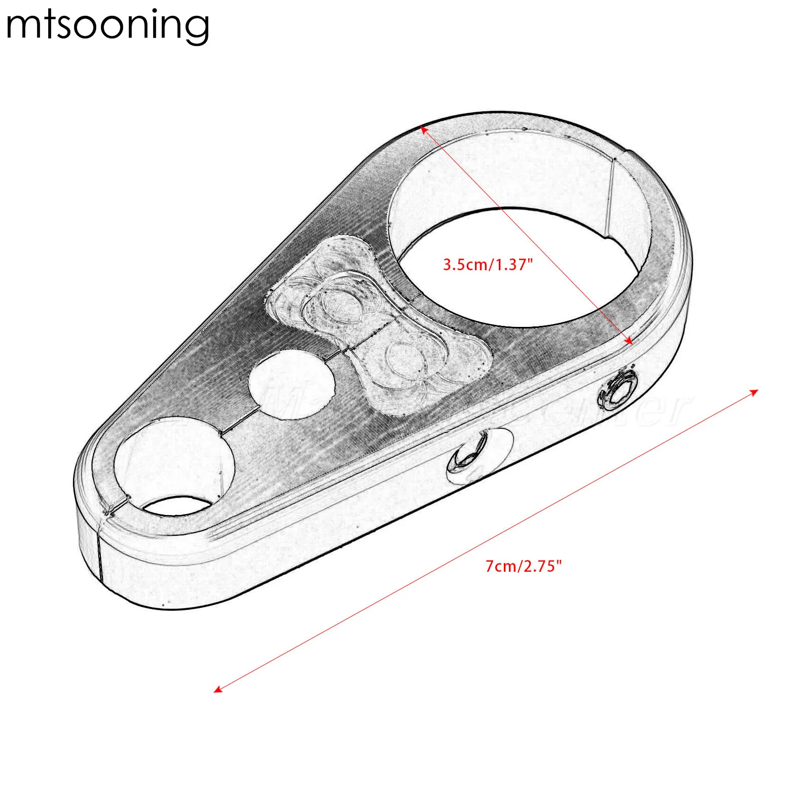 Mtsooning Серебряный ремонтный тормозной кабель Сцепления Мотоцикла Провода муфты
