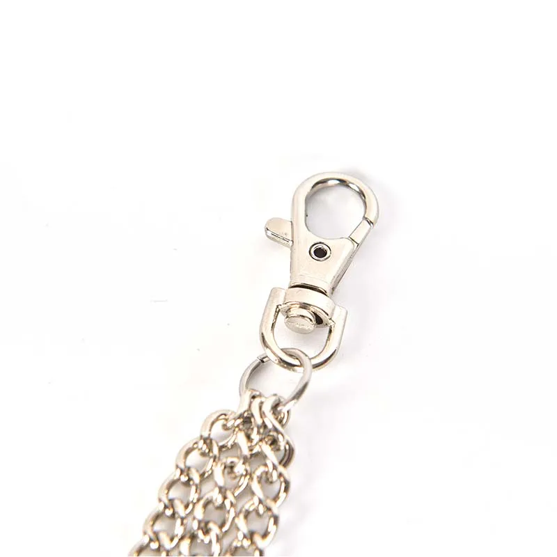 3 слоя модные сапоги в панковском стиле хип-хоп имиджевый бренд пояс-цепочка на