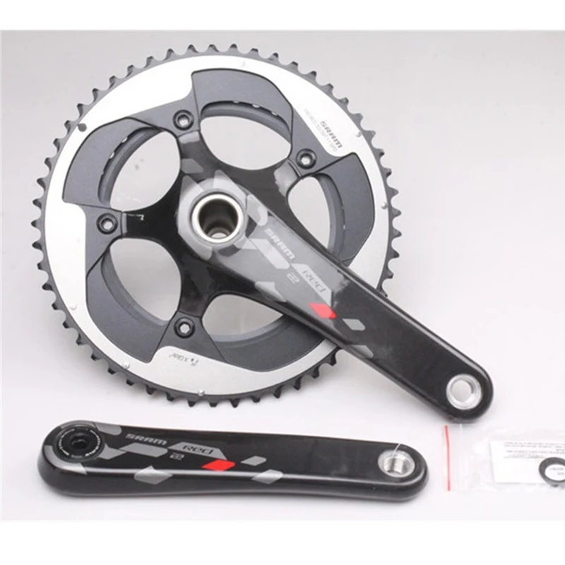 2016 SRAM красный етапе 2X11 s Скорость BB30 BB386 FC 53 39 т 177 5 мм дороги велосипед шатуны|Шатун