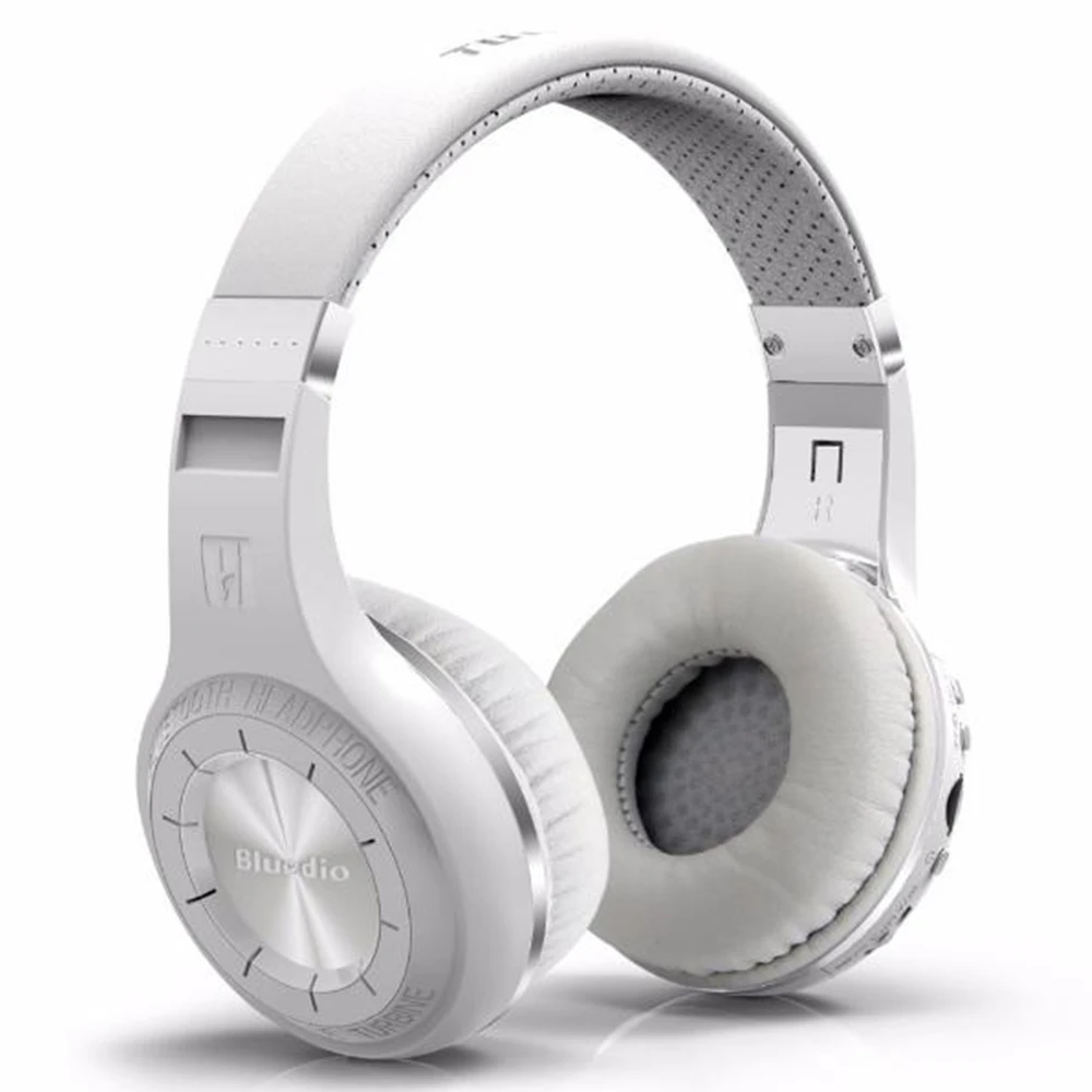 Bluedio H + плюс беспроводной Bluetooth гарнитура Супер бас музыкальные наушники с разъем