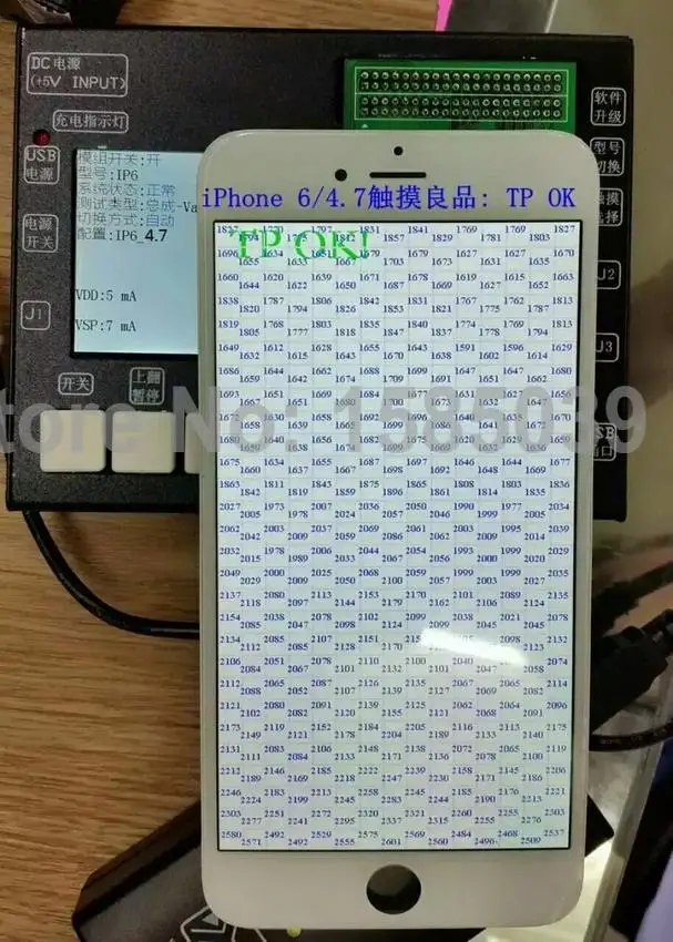 2016 ЖК тестер для iPhone 4 4S 5 5C 5S 6 Plus сенсорный экран дисплей дигитайзер ремонтный