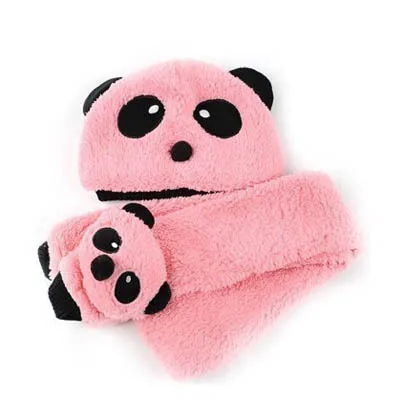 BH19 Горячая продать ребенка шляпу panda стиль искусственного хлопок шерсть детская