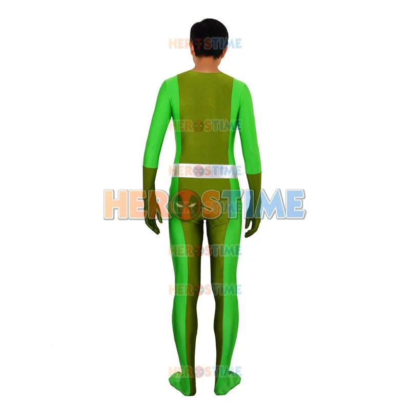 Высококачественные костюмы для косплея мужчин и женщин полностью спайз зеленый