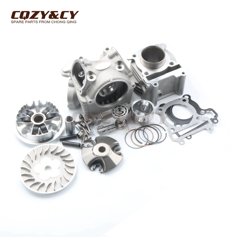 Комплект цилиндров с головкой и вариатором 125cc для YAMAHA BWS ZUMA 125 YW125 CYGNUS X 4V 52 4