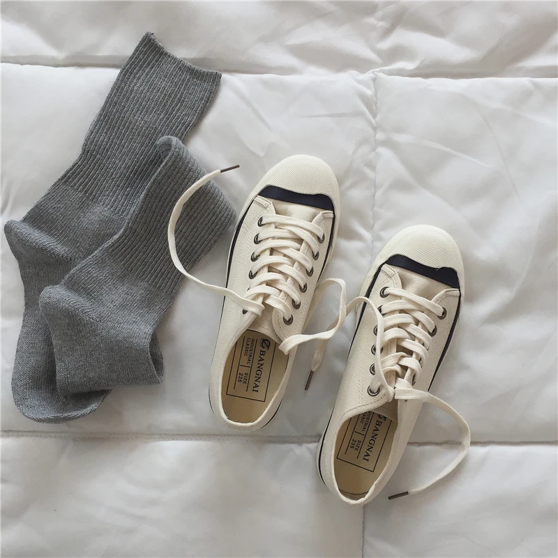 Новинка весна-осень 2019 Женская Вулканизированная обувь женские повседневные