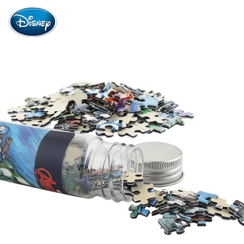Модный Плоский Мини пазл мстители Disney 150 штук|Пазлы| |