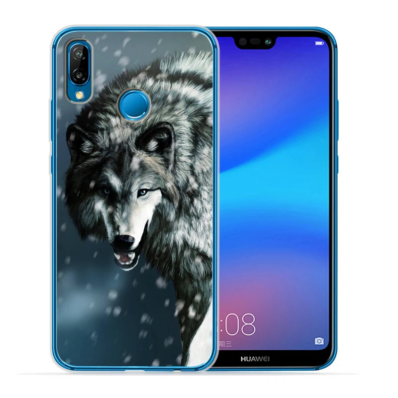Властный волк для huawei P30 P20 Lite Pro P10 Lite P8Lite P9Lite P Smart mate 9 10 20 Lite Pro Мягкий бампер чехол для телефона - Цвет: 09