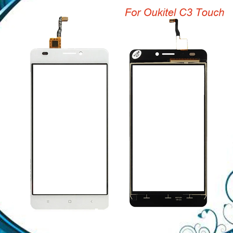 For Oukitel C3 Touch Panel High Quality Repair Parts Screen Digitizer Glass Cell Phone in stock | Мобильные телефоны и