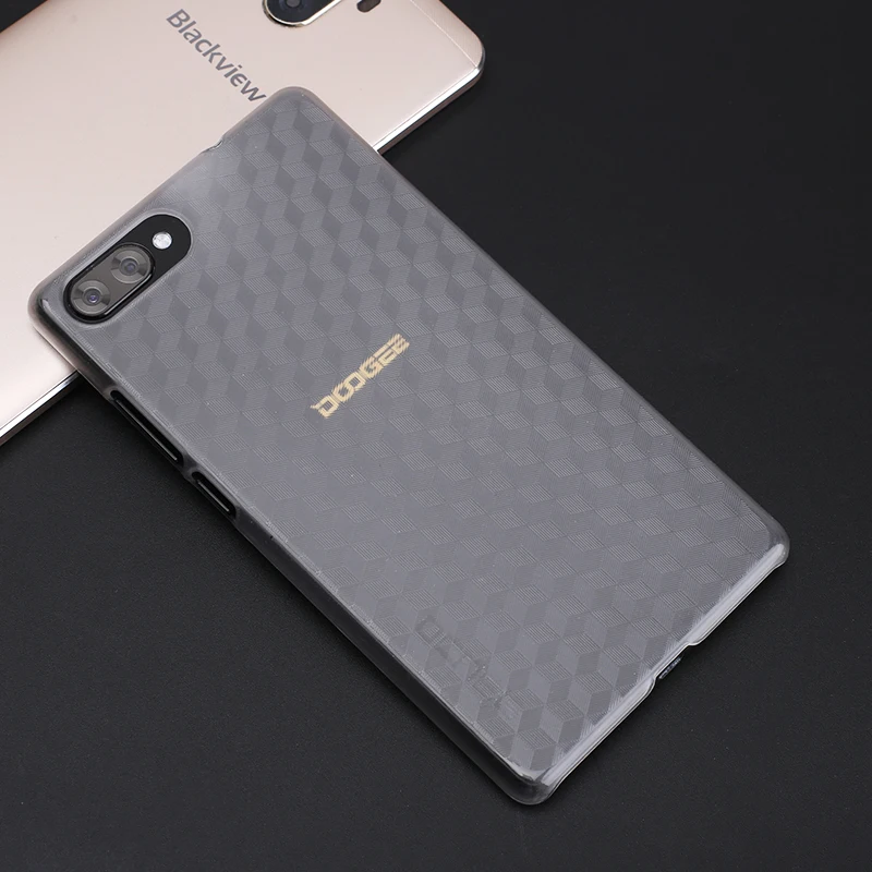 Новая роскошная задняя крышка Doogee Mix прозрачный защитный чехол для смартфона 5