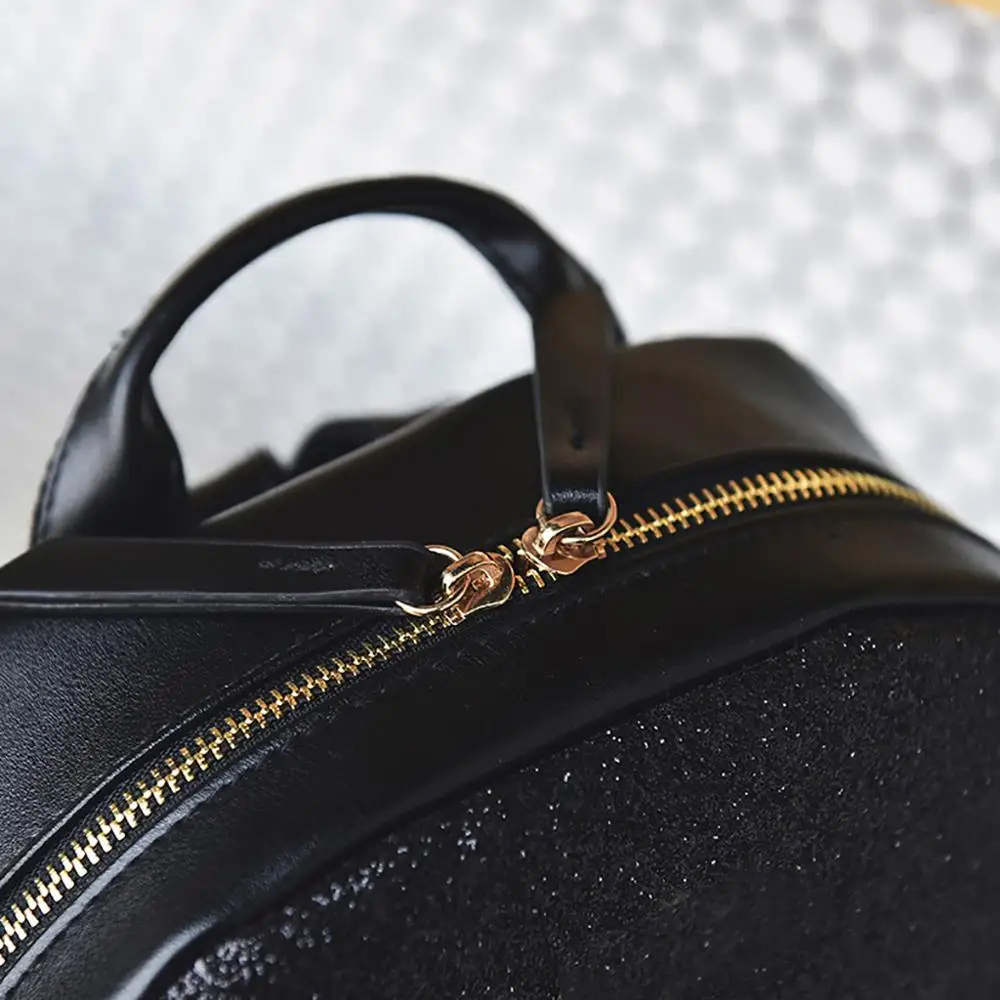 Милый школьный рюкзак для студентов женская сумка с цветами и блестками на плечо