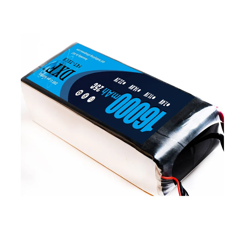 2017 DXF Хорошее качество RC Lipo батарея 16000mAh 14 8 V 4S 25C max60C для радиоуправляемого