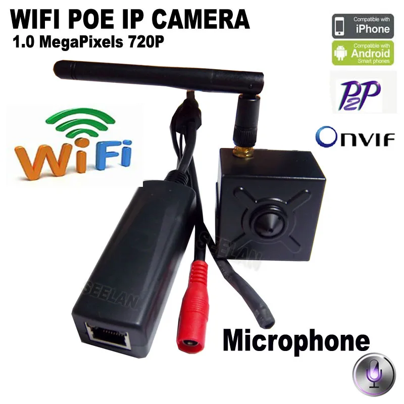 Мини ip камера HQCAM 720P Wi Fi POE ONVIF P2P|ip camera poe|ip wifiwifi |
