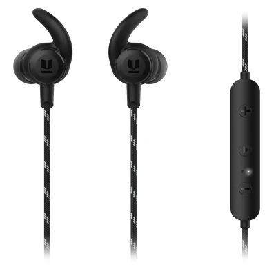 black Беспроводная Bluetooth 5,0 Беспроводная деревянная сабвуферная IPX5 для бега спортивные наушники-вкладыши металлические проводки наушники-вкладыши - Цвет: black