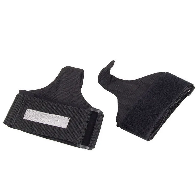 Высококачественные 1 пара крючков для тяжелой атлетики перчатки тренажерного