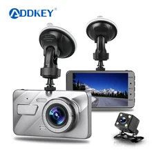 Автомобильный видеорегистратор ADDKEY с двумя объективами 1080P Full HD
