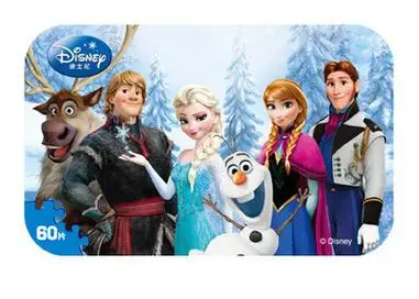 Cartoon Puzzle Disney Замороженные Стиль Мультфильм Деревянная игрушка-головоломка Микки Анна Эльза Винни Ариэль обучения, развивающие игрушки для детей подарок на день рождения деревянные игрушки головоломки игрушки развивающие - Цвет: Cartoon Puzzle