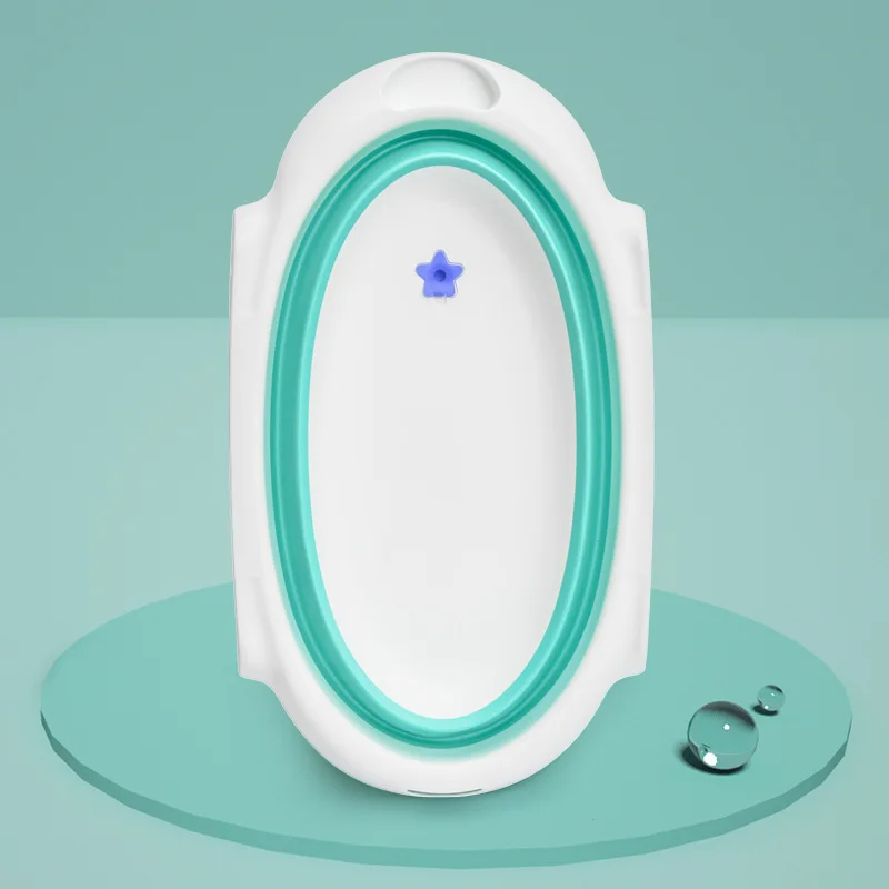 Детская складная ванна для купания портативная пластиковая Ванна новорожденных