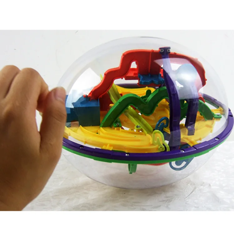 108 шагов 3D Magic интеллект мяч Развивающие лабиринт Cube удивительный баланс игрушки