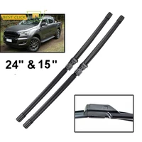 misima windshield windscreen wiper blades for ford ranger t6 2015 2016 2017 2018 front window wipers 24 15