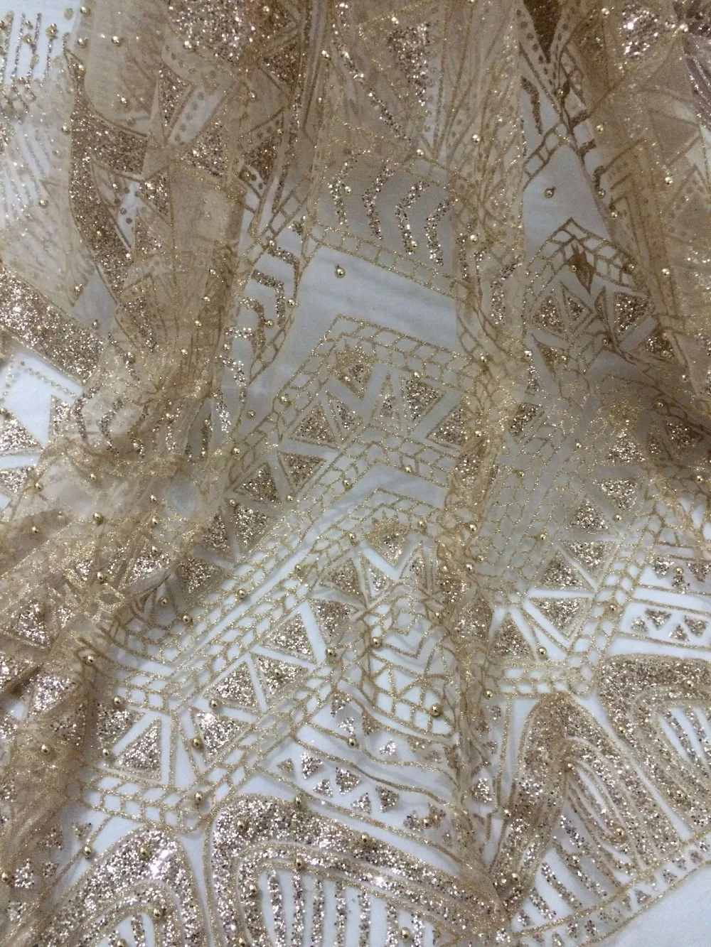 5yard/lot Африки блеск кружевной ткани hannah 507 вышитые кружева тюль с наклеенными для