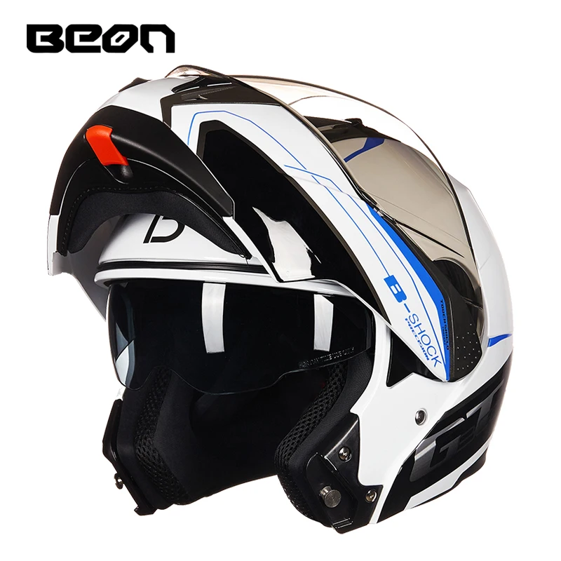 Последние moto rcycle полный шлем модульный флип шлем cascos para moto двойной объектив гоночный шлем capacete BEON-b700 ECE - Цвет: 5