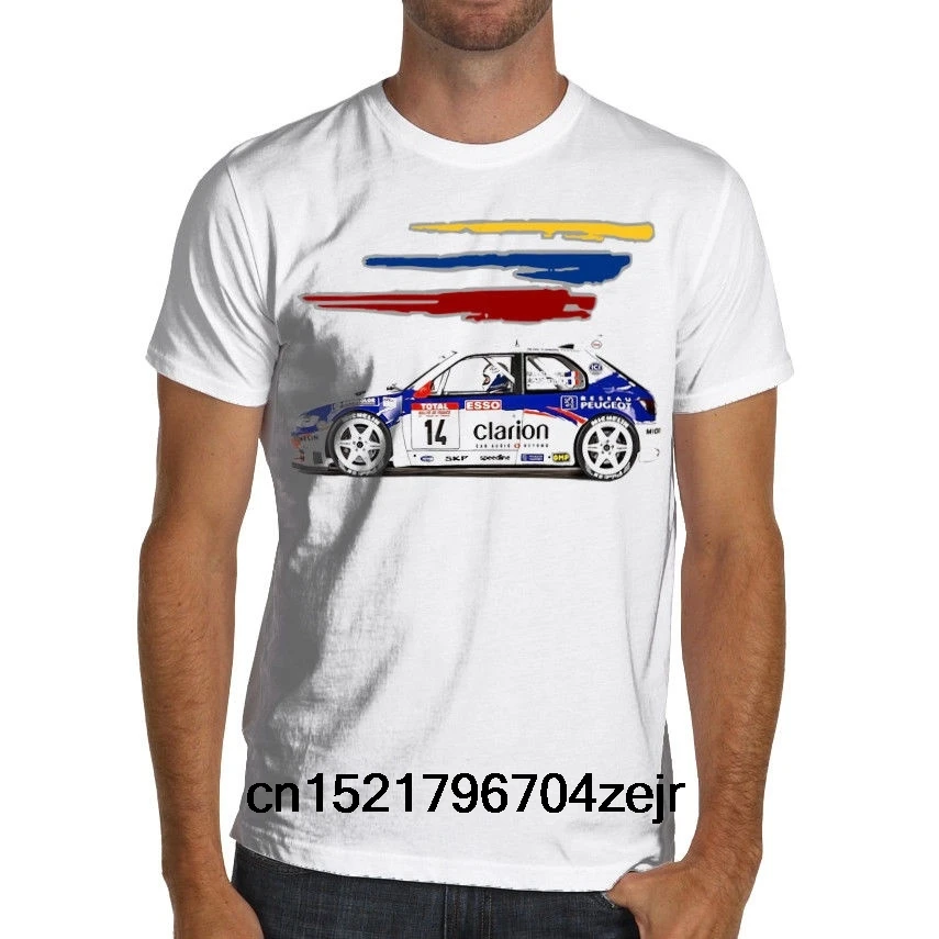 Мужская футболка модный дизайн крутой человек peugeot 306 Maxi Kit Car F2 Super 2000 ралли Wrc