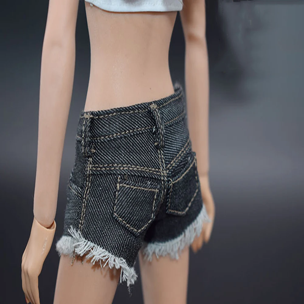 

1/6 Scale Female Sexy Vest Denim Shorts Full Set Clothes Accessory JXTOYS-017 Series Fit for 12" Action Figure Body in Stock