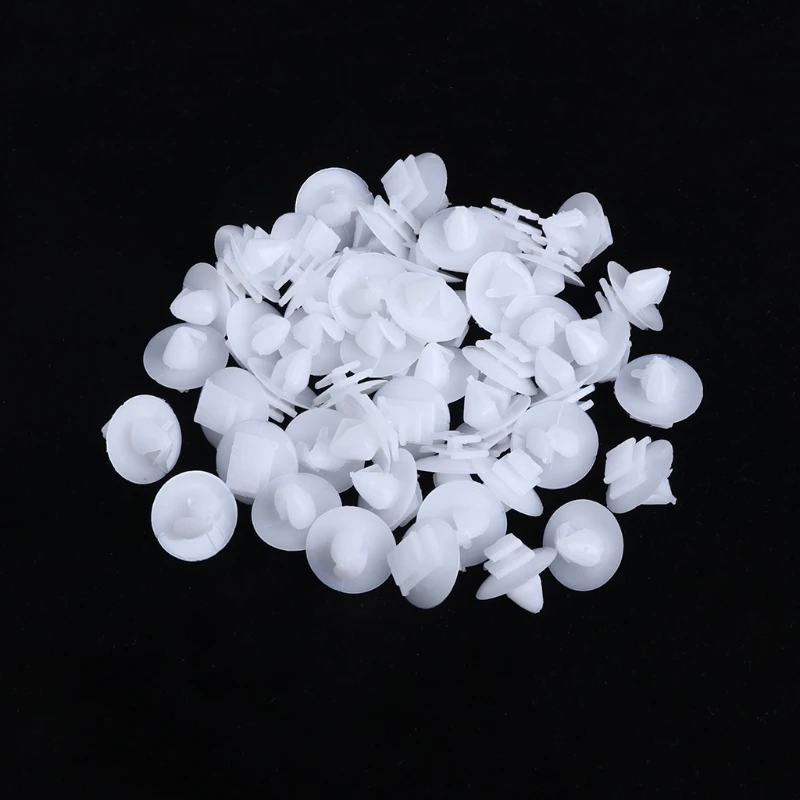 

Hot New 50 Pcs D-150 Door Trim Clips Auto Car Panel Mounting Clips Holder For Citroen Peugeot 206 High Quality Car Accessories