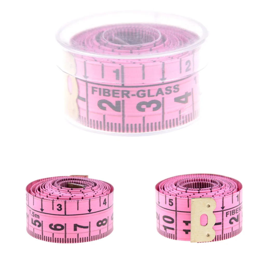 60 inch 1.5M Soft Tape Measure for Sewing Tailor Cloth Ruler Random Color Gauging Tools | Дом и сад