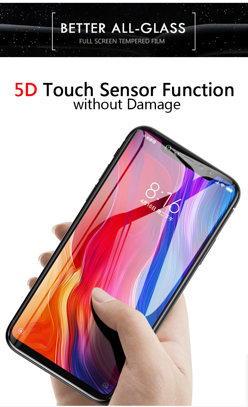 Xiaomi mi 8 Стекло xiaomi 8 Explorer защита экрана полное покрытие Передняя пленка защита MOFi xiaomi mi 8 SE закаленное стекло